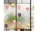 Hot Air Balloon Watercolor Wall Sticker